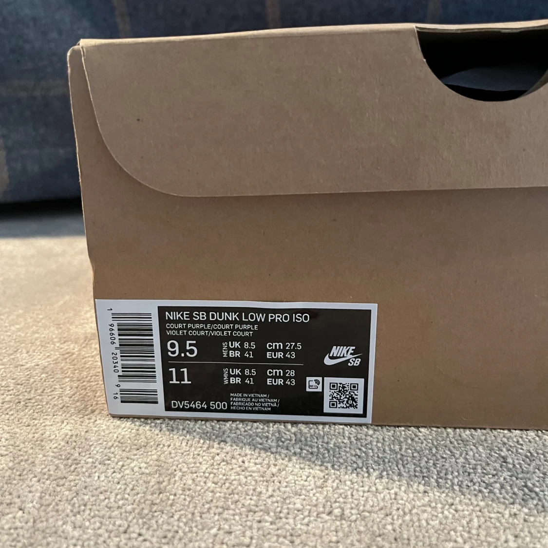 Sb dunk Court purple - 91