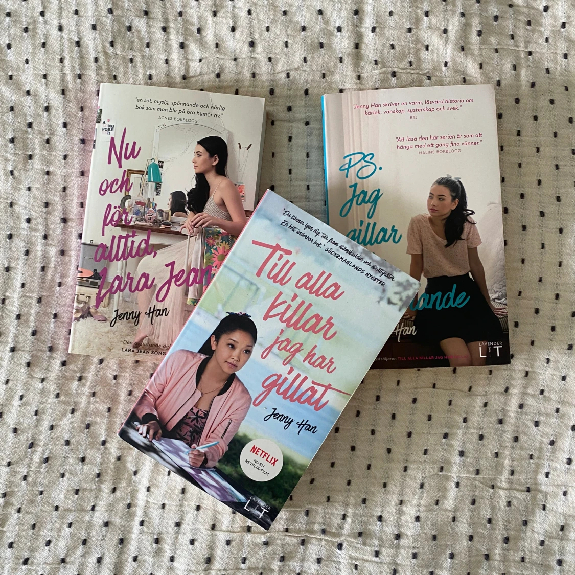 Till alla killar jag gillat - triologin!