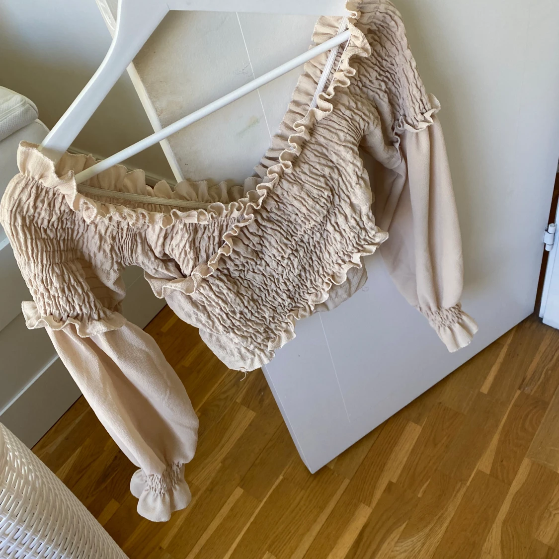 Beige blus/topp  - 90