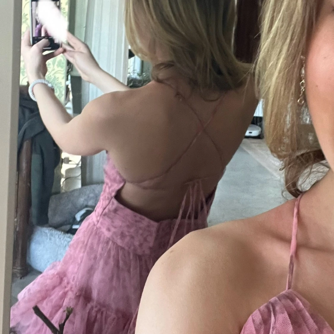 Balklänning rosa - 90