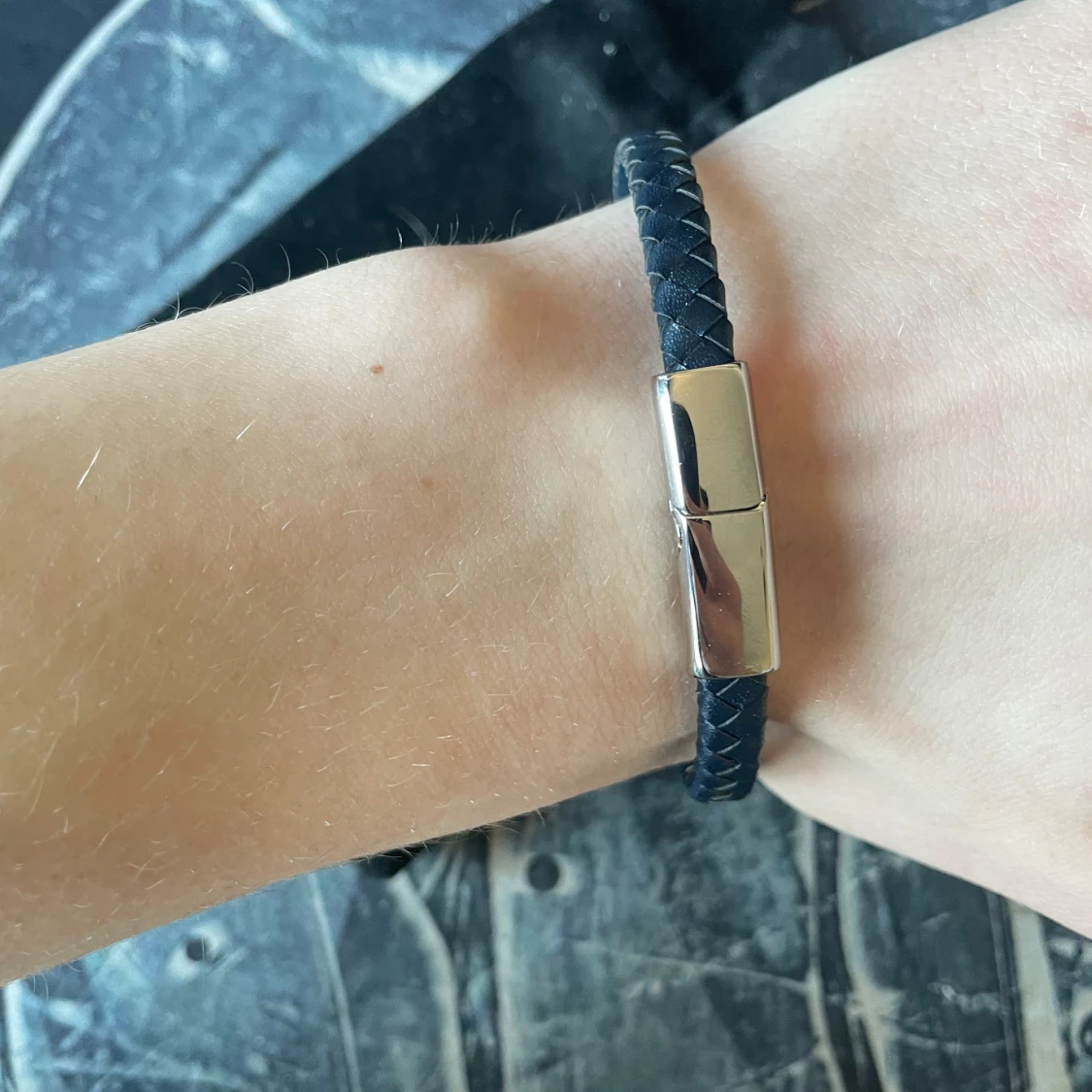 Läderarmband, 7EAST - 90