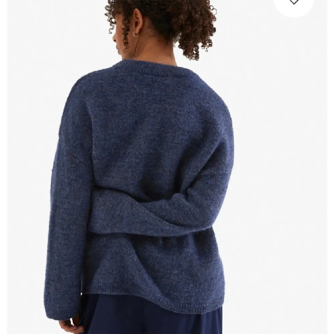 Stickad ull tröja - 90