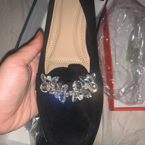 Ballerina skor  - Aldrig använda små i storleken