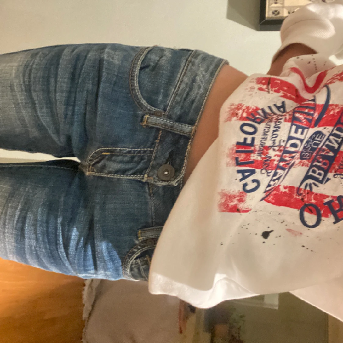 Lågmidjade vintage jeans!  - 91