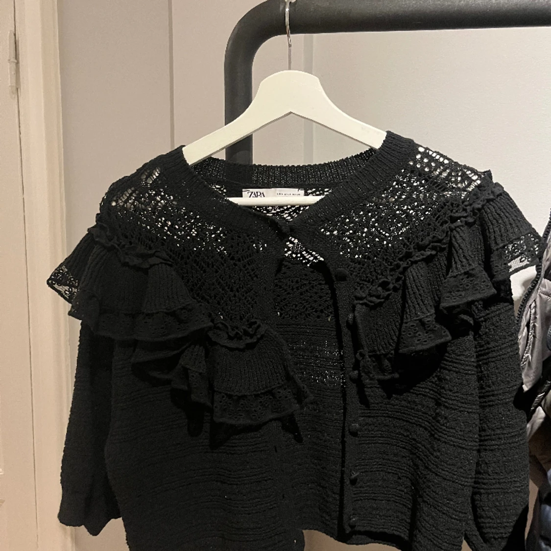 trekvartsärmad topp 