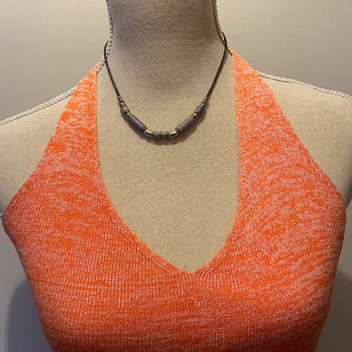 Halterneck klänning - 90