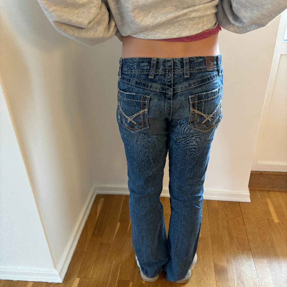 Lågmidjade jeans - 90