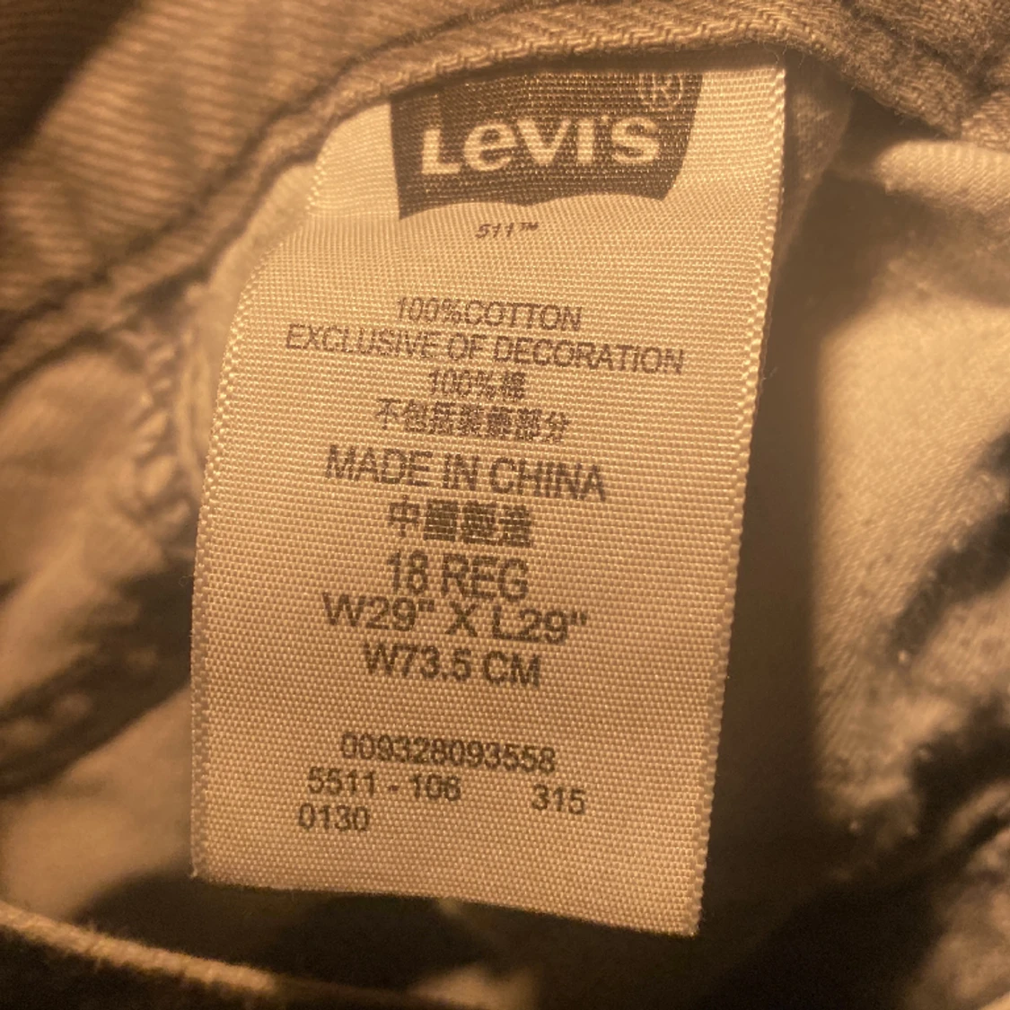 Levis 511 slim gray - 91