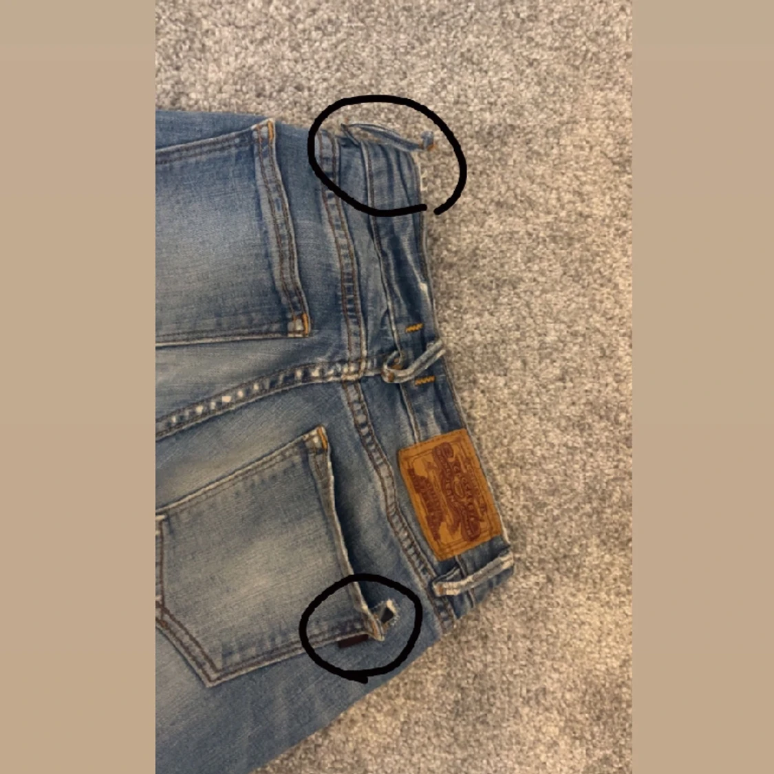 Lågmidjade jeans - 91