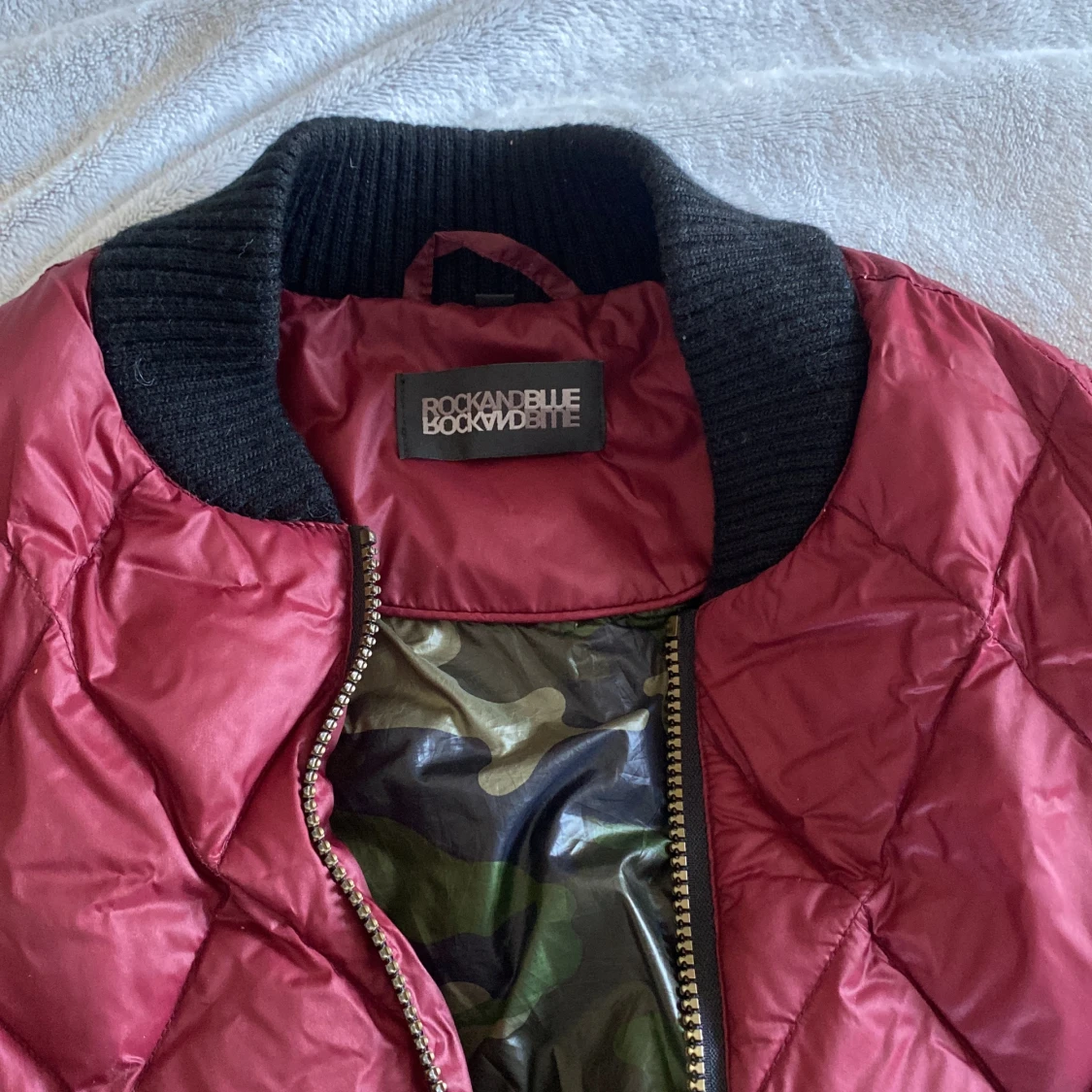 Röd bomberjacka från Rock and blue - 90