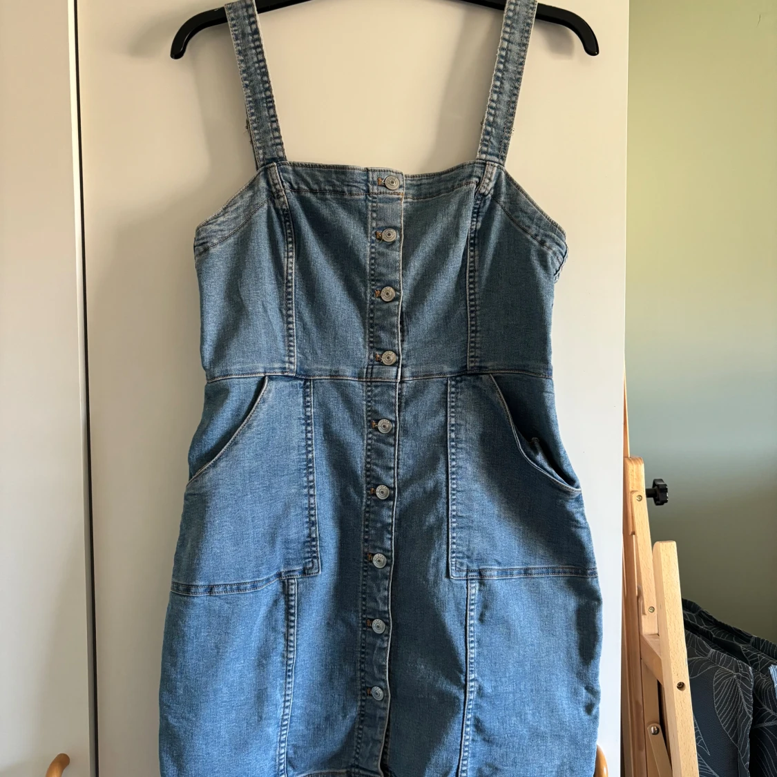 Denim miniklänning