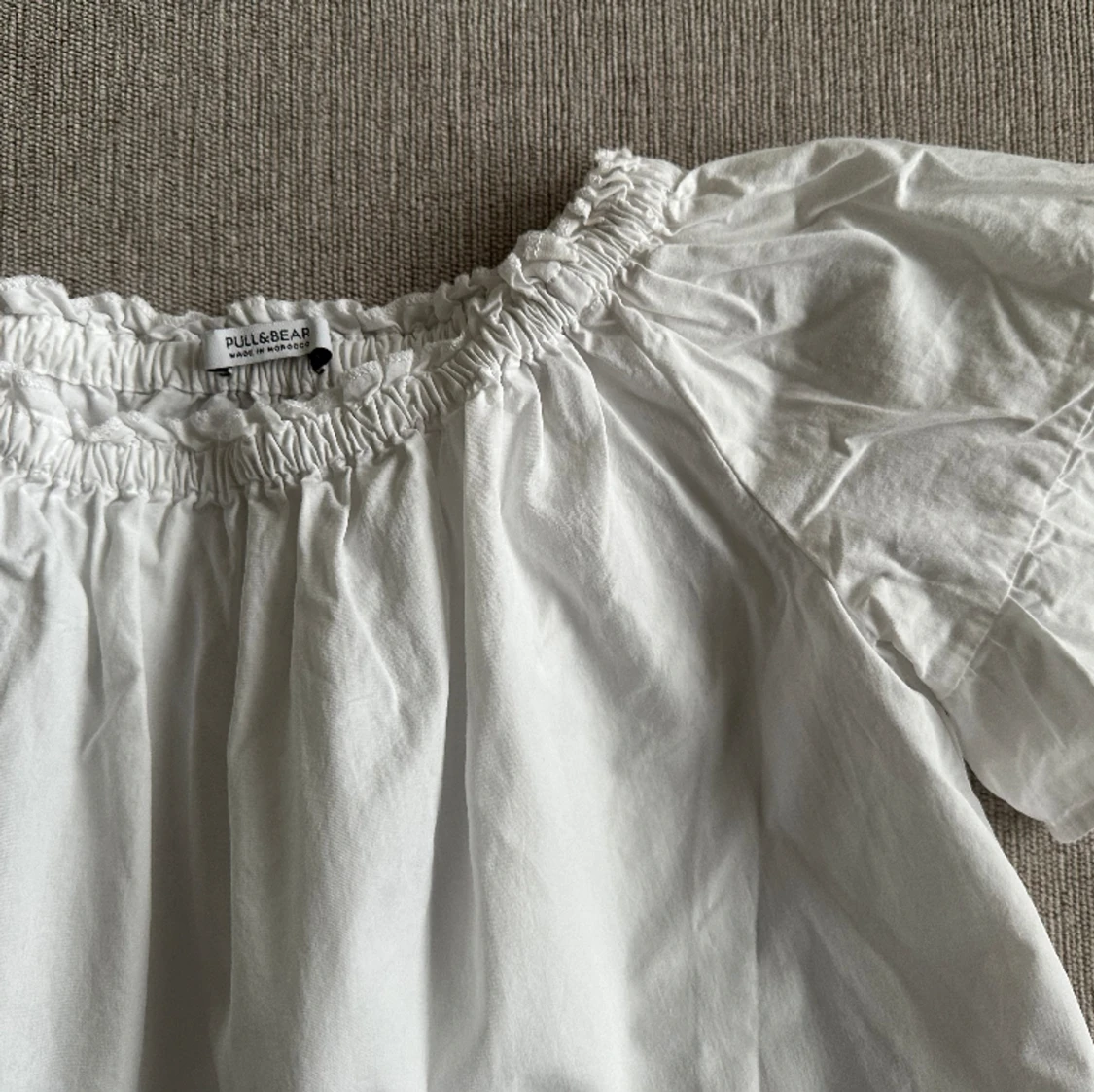 Söt vit topp S - 90