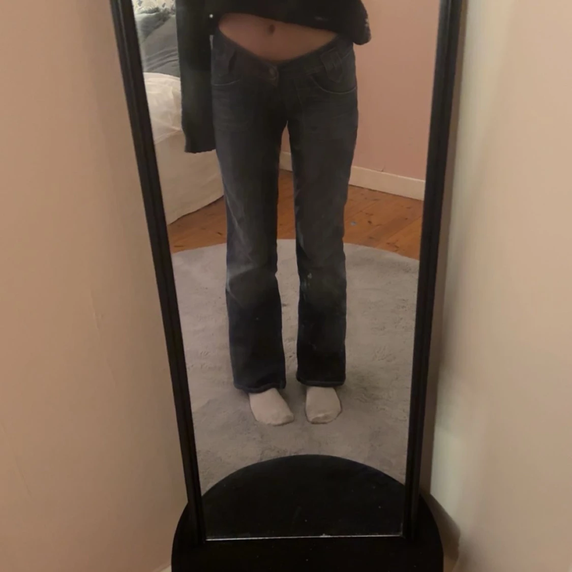 Snygga lee jeans💗 - 90