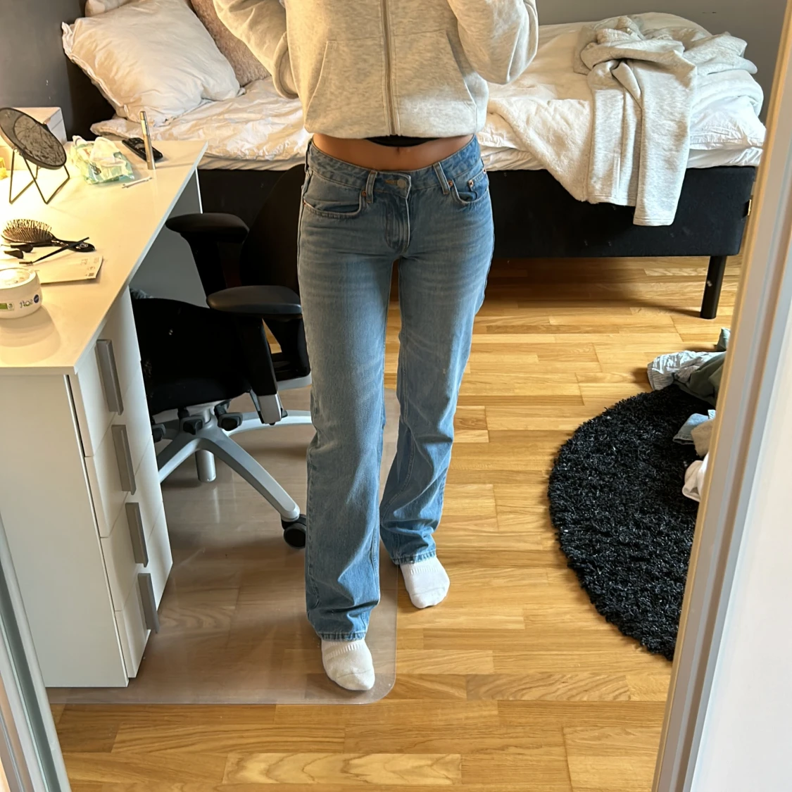 Lågmidjade jeans - 90