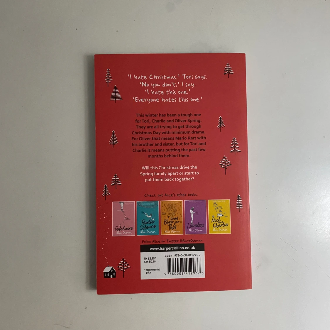 This Winter - Alice Oseman bok  - 90