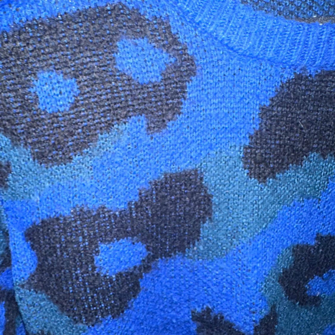 Stickad Leopard tröja - 90