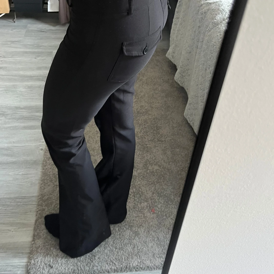 Kostymbyxor med fickor 