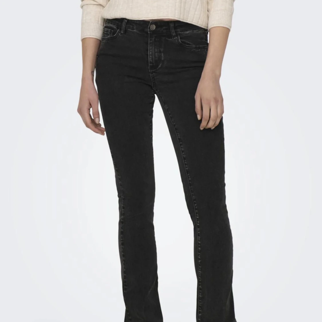 Bootcut jeans oanvönda - 90