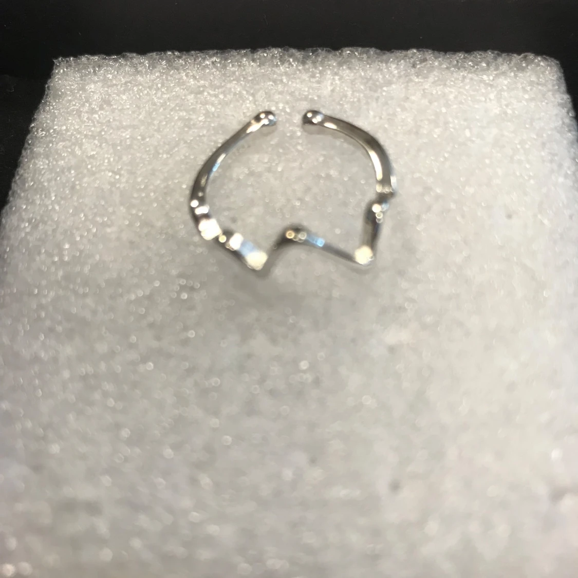 925 Silverpläterade Ring 