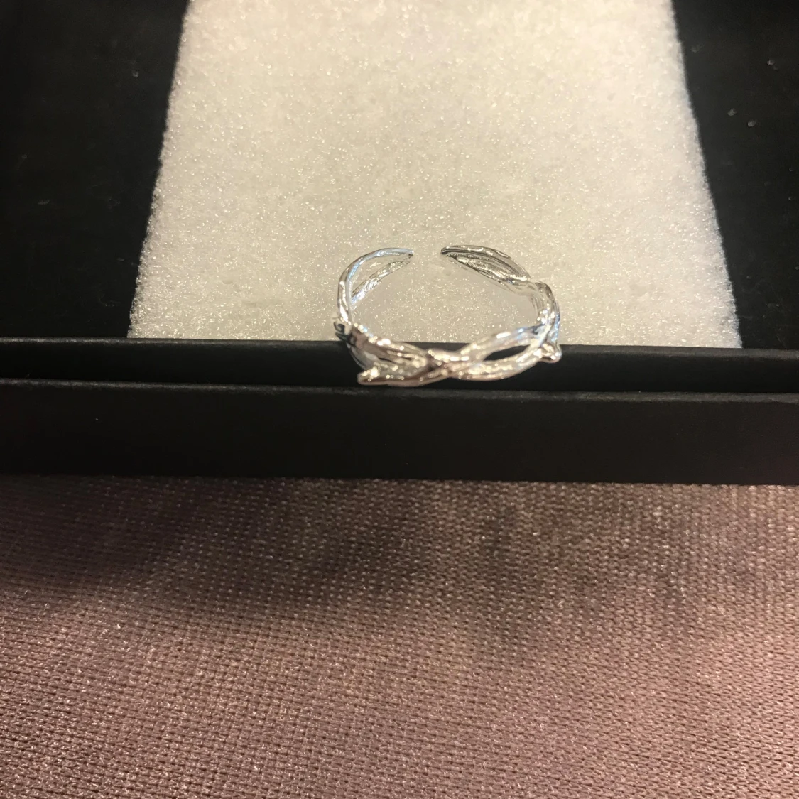925 Silverpläterade Ring 