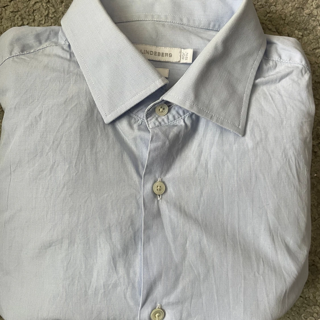 Ljusblå J.Lindberg skjorta 