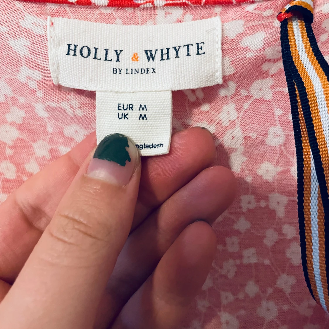 Rödprickig blus  - 92