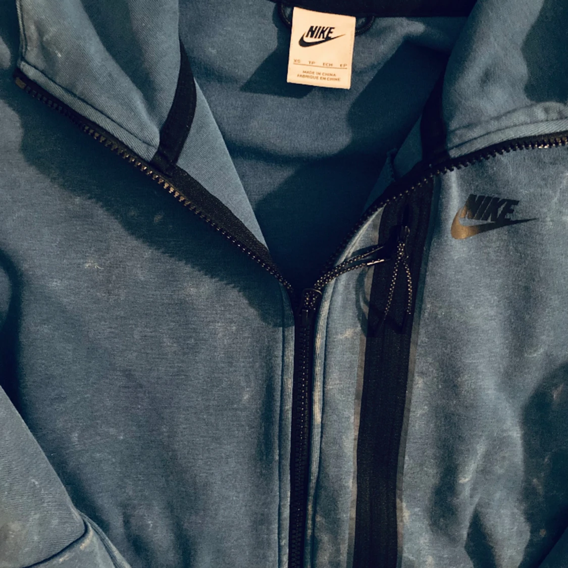 Nike TECH FLC WASH FZ HOODIE - 90