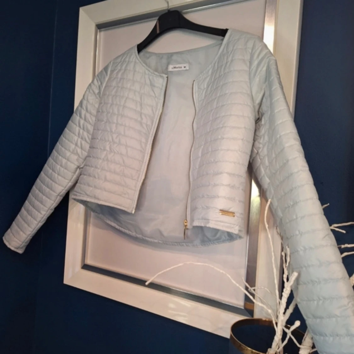 Ny Morris jacka ljusblå M vårjacka