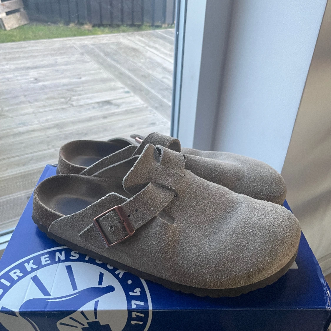 Birkenstock Boston Taupe 