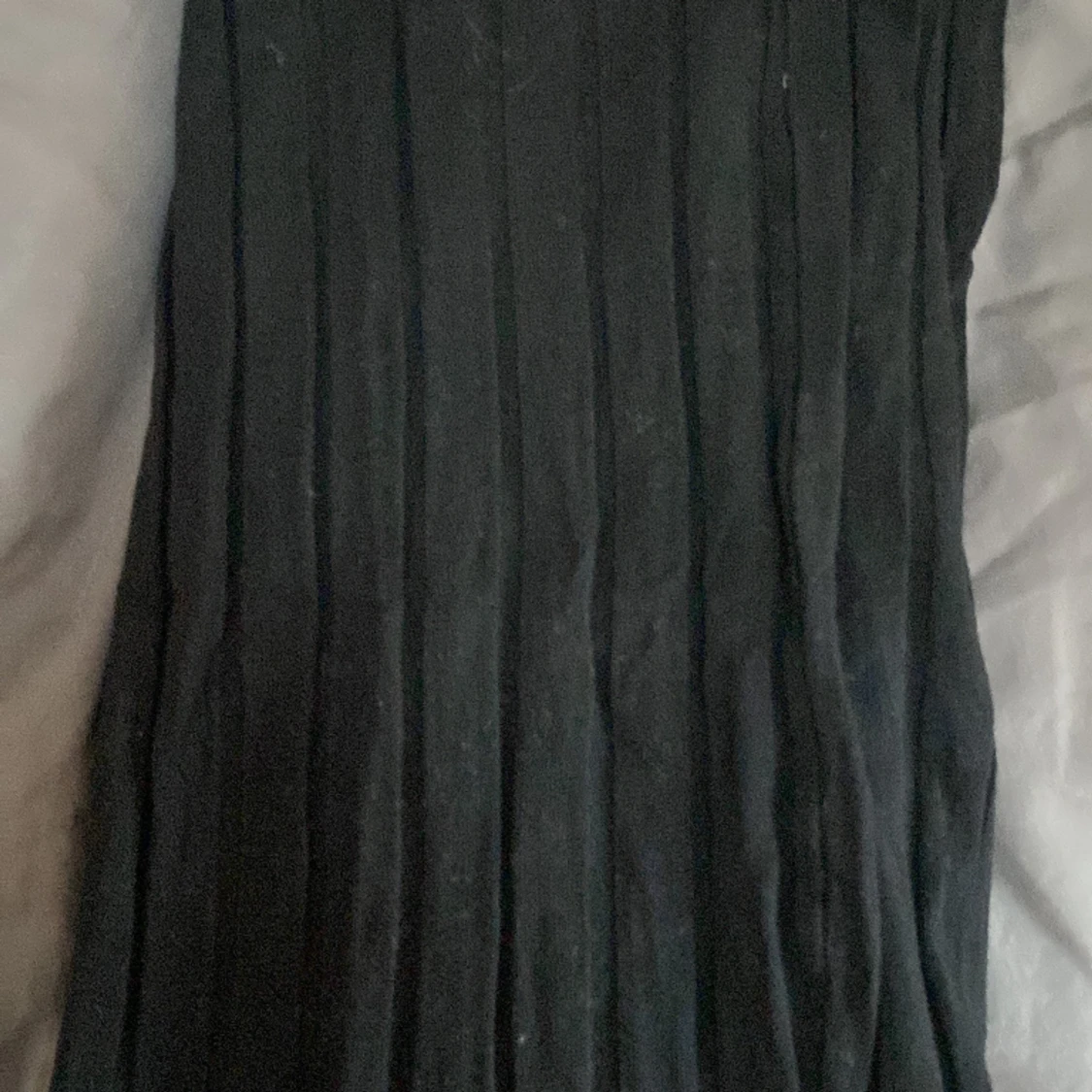 Långkjol svart stretchig  - 91