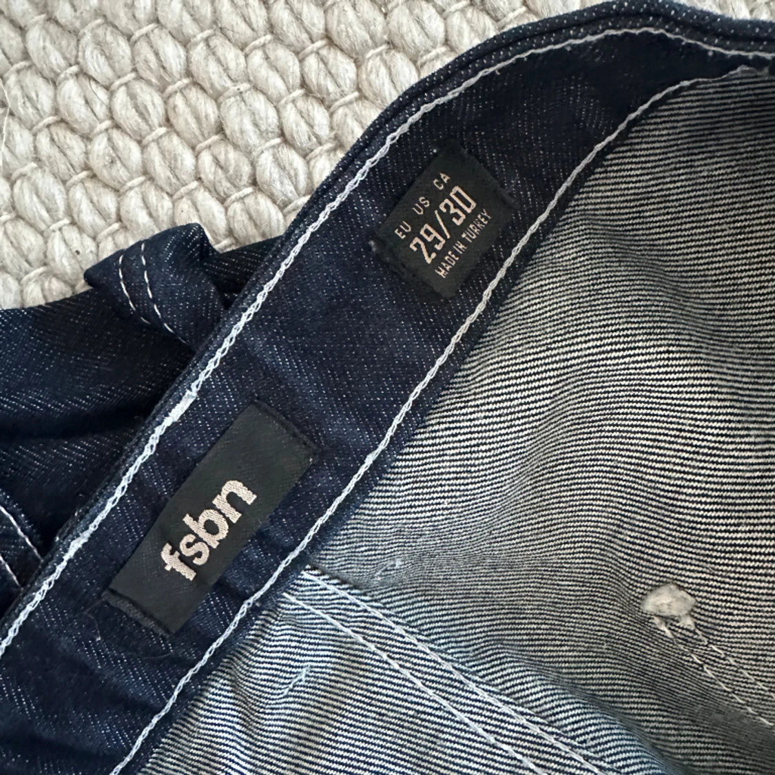 Baggy jeans med tryck - 90