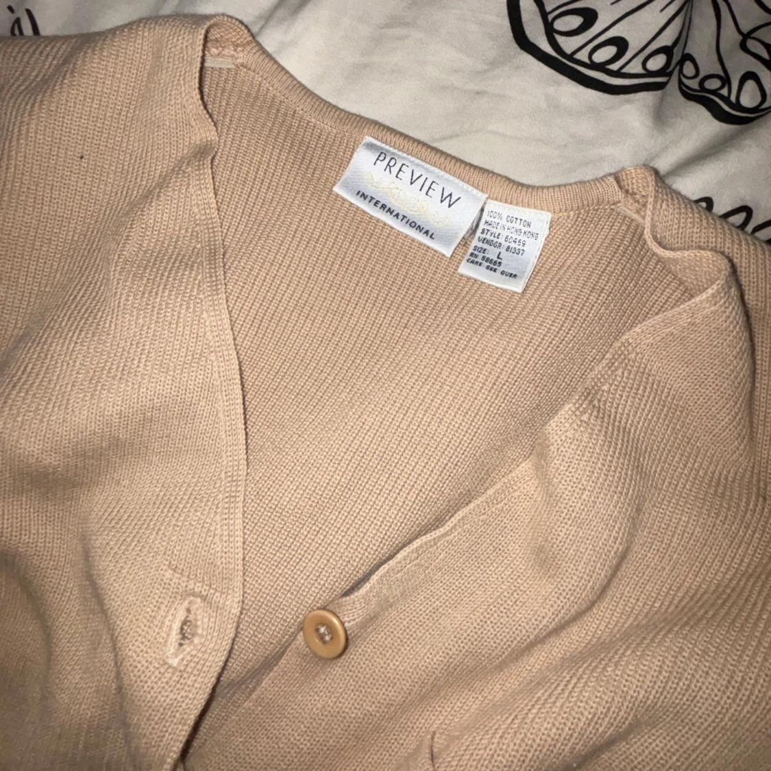 Cardigan kofta i bomull - 91