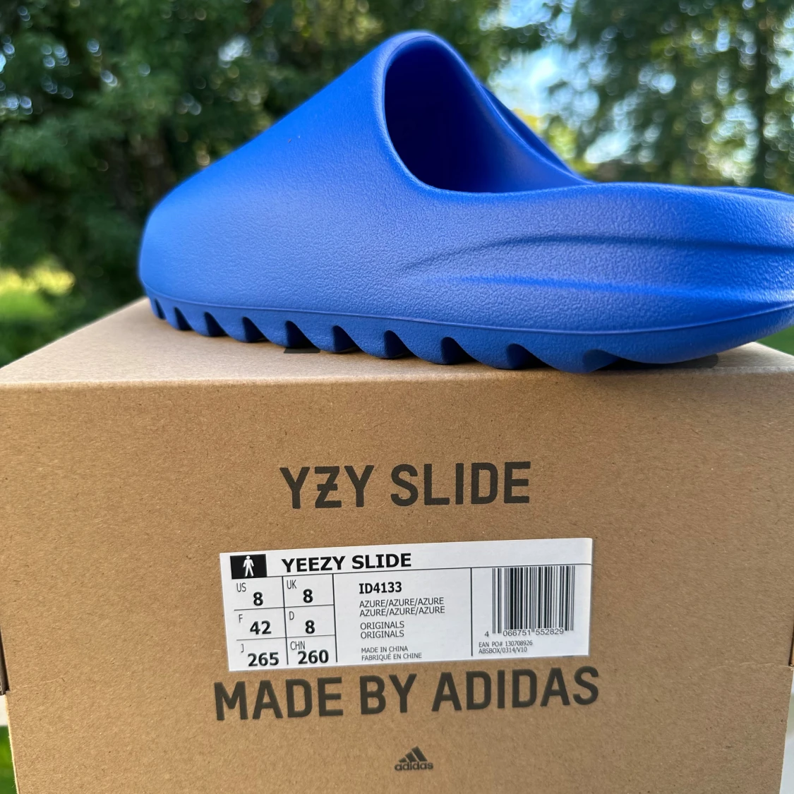 Yeezy Slide Azure Blue - 91