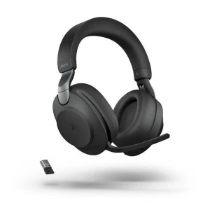 Jabra evolve 285 hörlurar  - Medium storlek och oöppnad  Jabra Evolve2 85 är ett avancerat  oöppnat paket,one size, trådlöst headset utformat för professionella användare som behöver högkvalitativt ljud för både samtal och musik, samt effektiv brusreducering. 