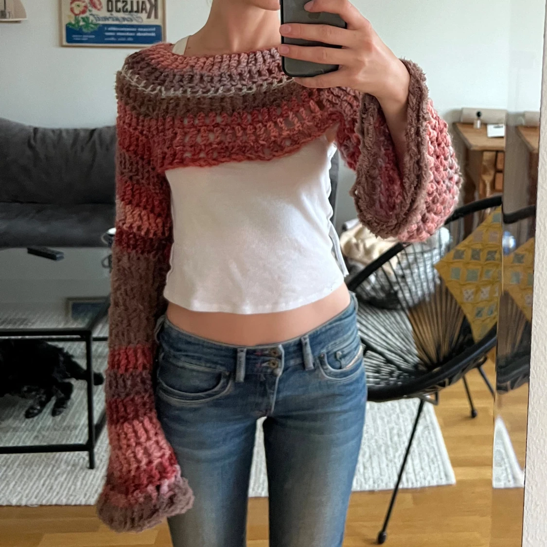 Handvirkad bolero - 90
