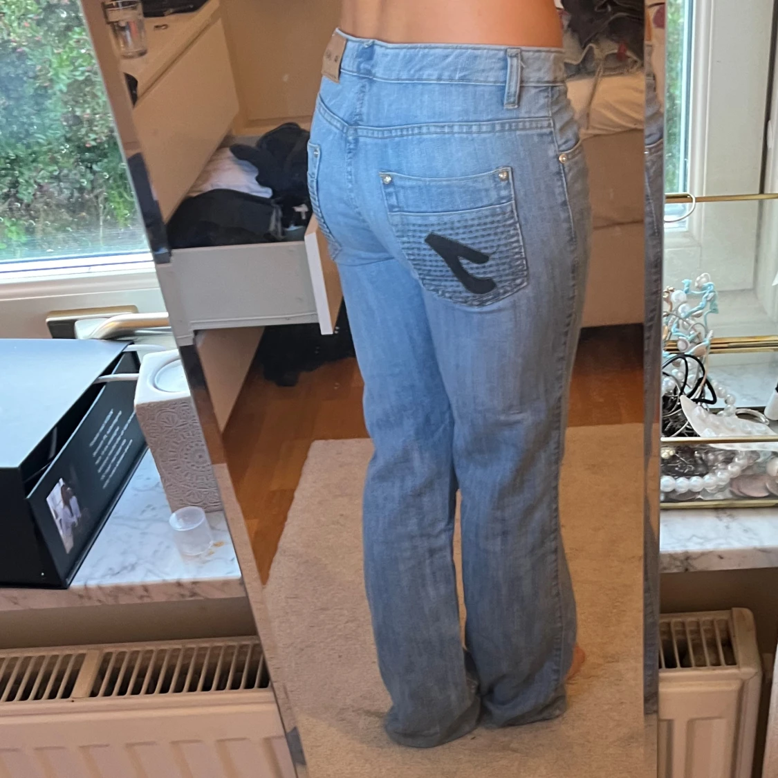Lågmidajde jeans