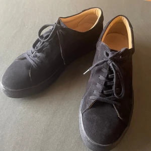 Myrqvist Oaxen - Myrqvist Oaxen storlek 44 i färgen Marinblå säljs för att de inte används. Skorna köptes våren 2024 för 1899kr och har endast använts tre gånger så skicket är väldigt bra. Finns ett par oanvända original sulor som skickas med i köpet.