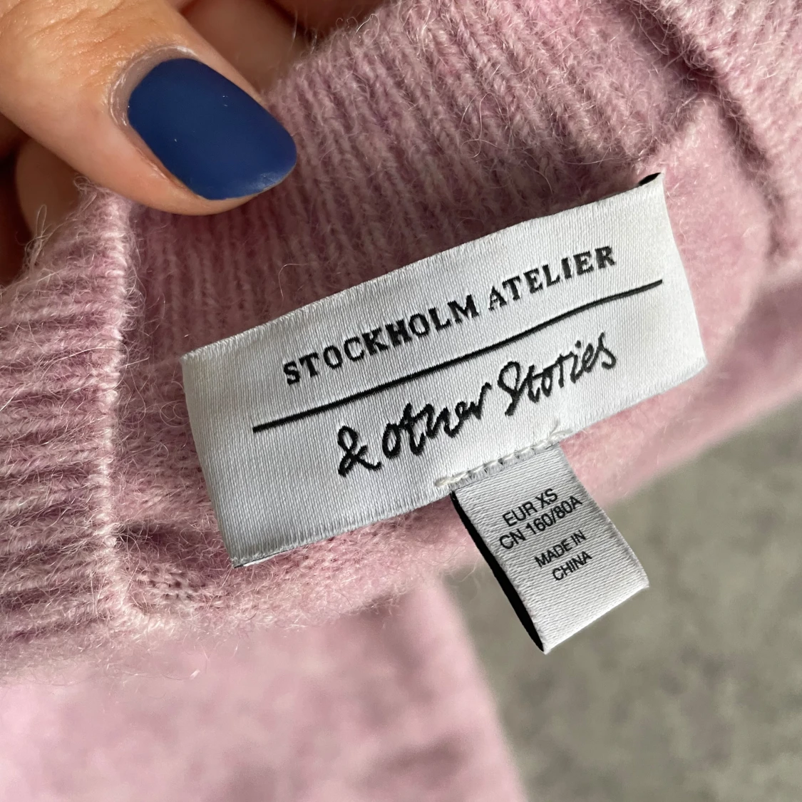 Alpacka och ulltröja