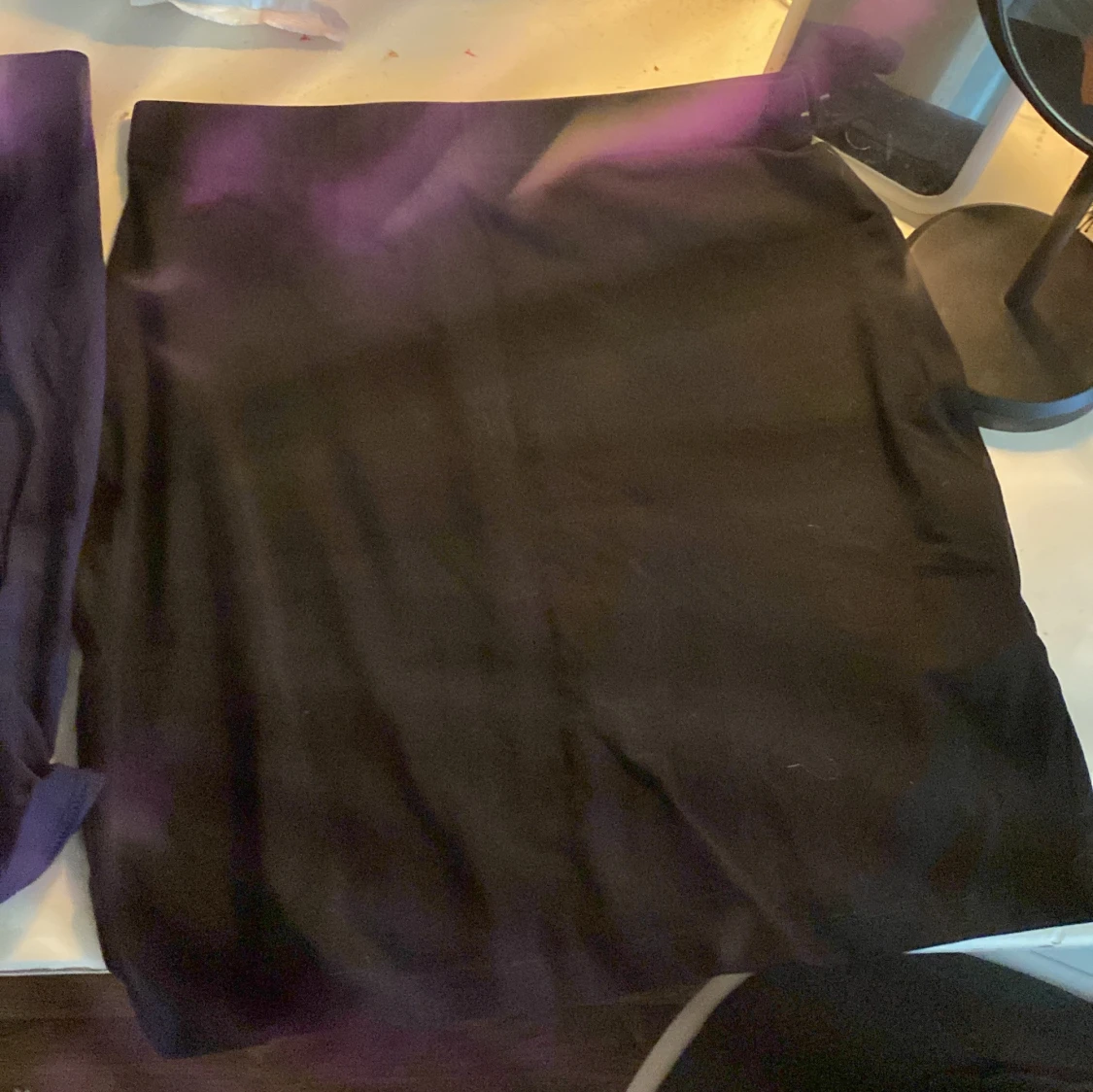 Marin blå och svart kjol  - 90