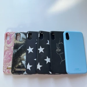 iPhone X skal - Säljer nu dessa 6 iPhone X (iPhone 10) skal då jag har en ny telefon. Säljer inte styck utan alla säljs för slutpriset:)