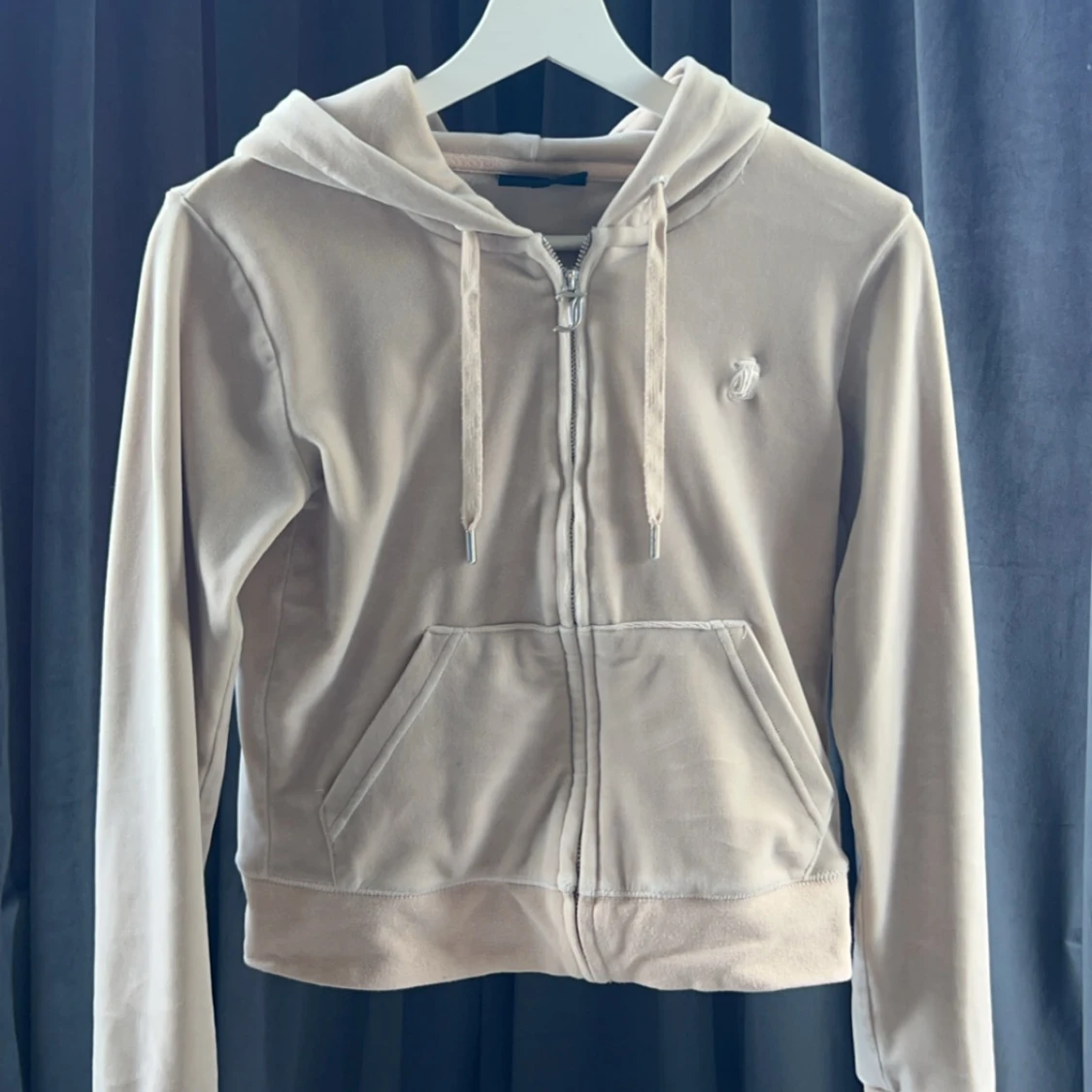 Juicy couture, beige, zip hoodie