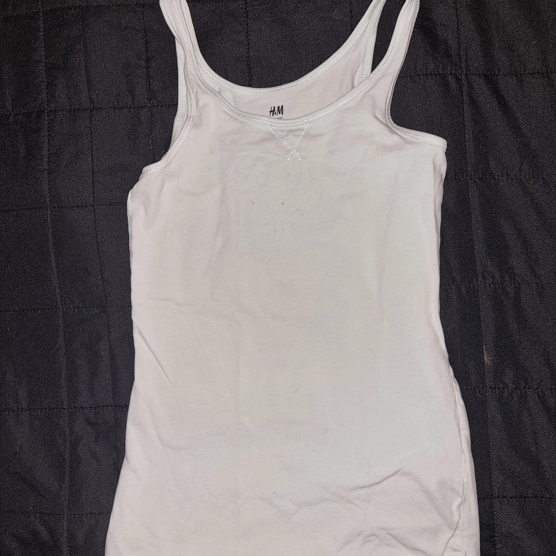 Vit linnetopp från H&M