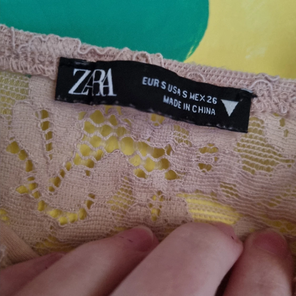 Beige zara topp - 90