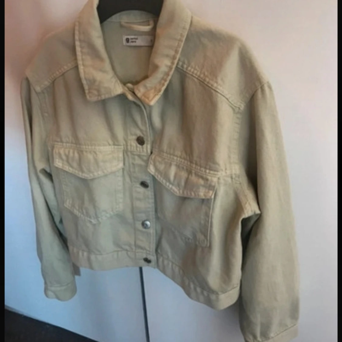 Grön jeansjacka - 90