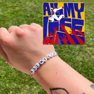 Armband- Benjamin Ingrosso  - Armband inspirerat av Benjamin Ingrosso kommande låt ”All my life” 
