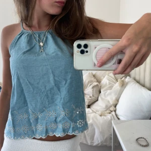 Jeans topp - Såååå söt och helt ny utan prislapp från zara i deras gamla kollektion☺️