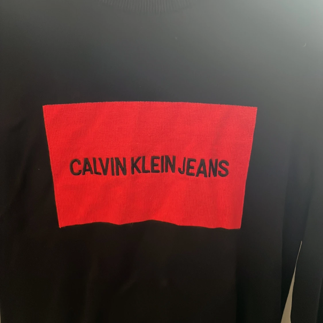 Svart långärmad tröja från Calvin Klein Jeans - 91