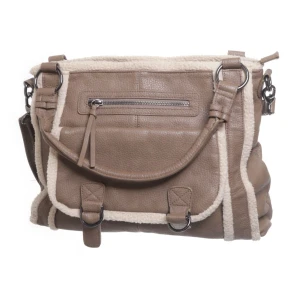 Brun handväska - Bra skick, köpt på Sellpy