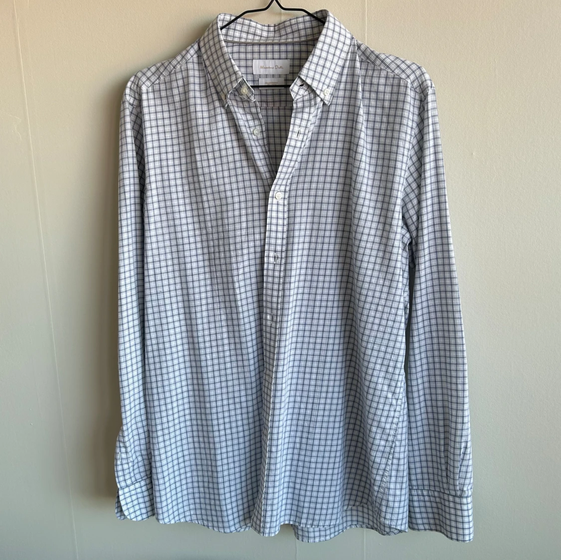 Massimo Dutti - rutig skjorta