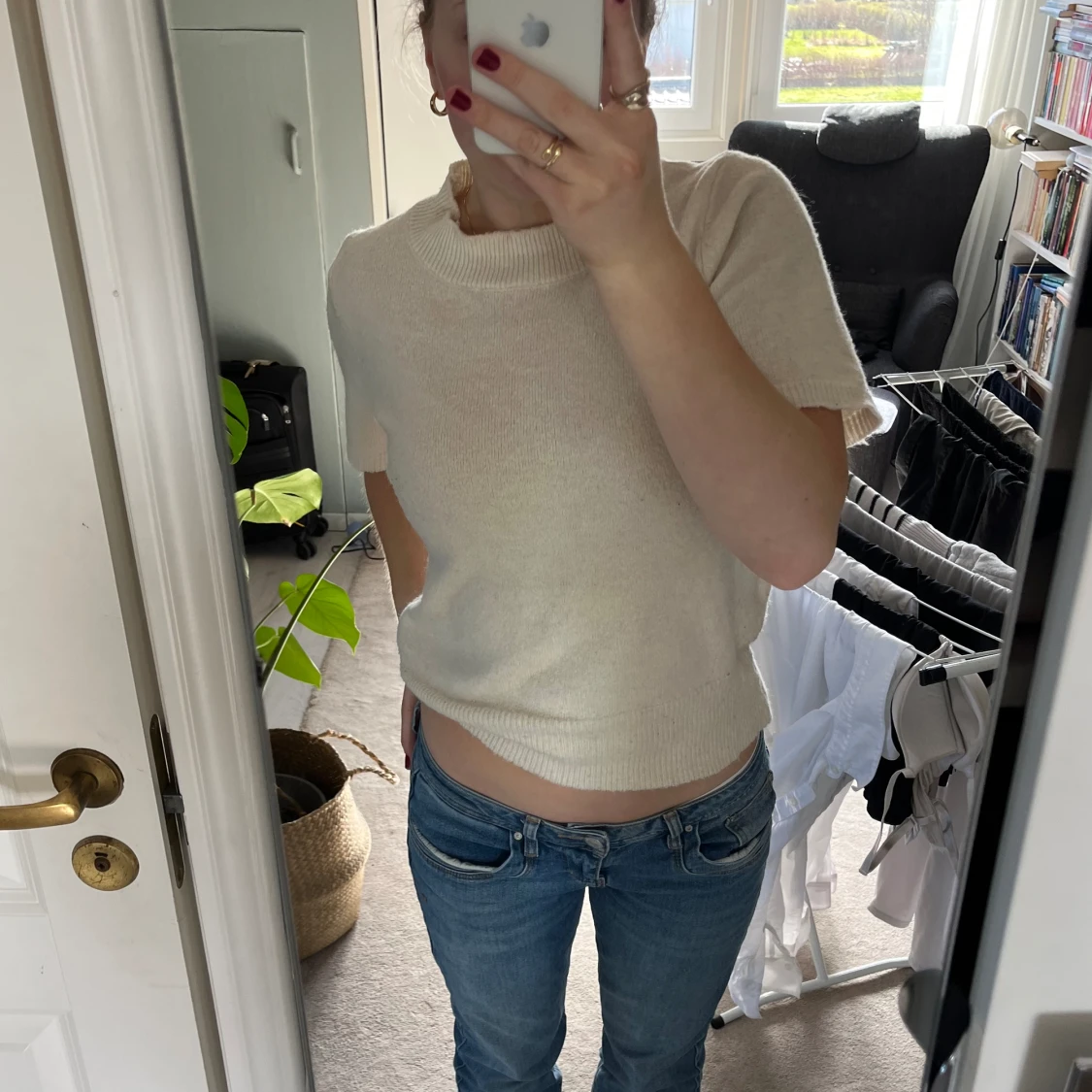 Stickad tshirt 